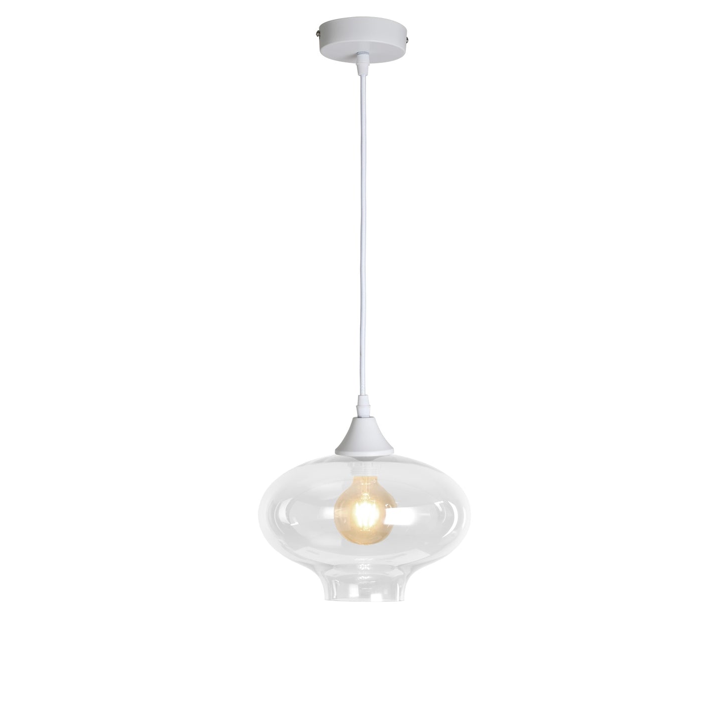 Murano 1 Light Pendant Teardrop Shape