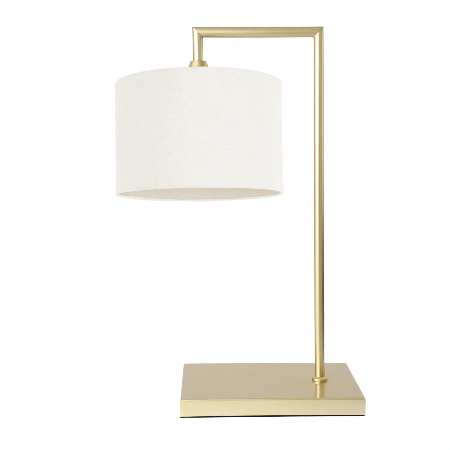 Murano Gold Table Lamp with Woven Hand Made Fabric Shade