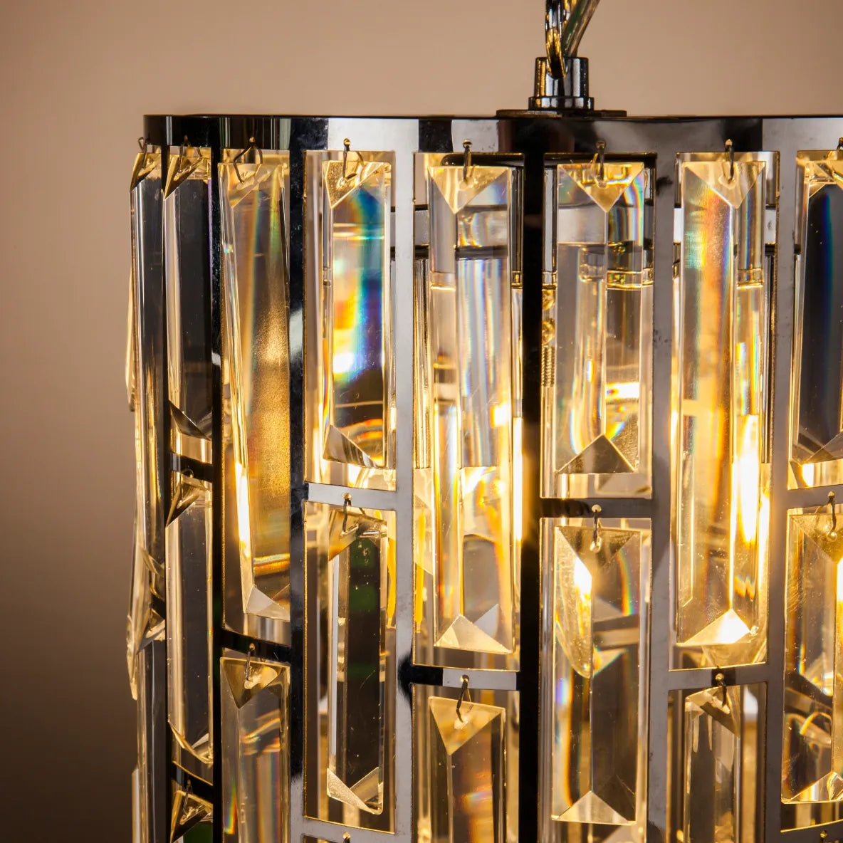 Burano Tall Slim Crystal Drum