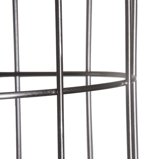 Torcello Wire Work Large Oval Pendant Satin Nickel