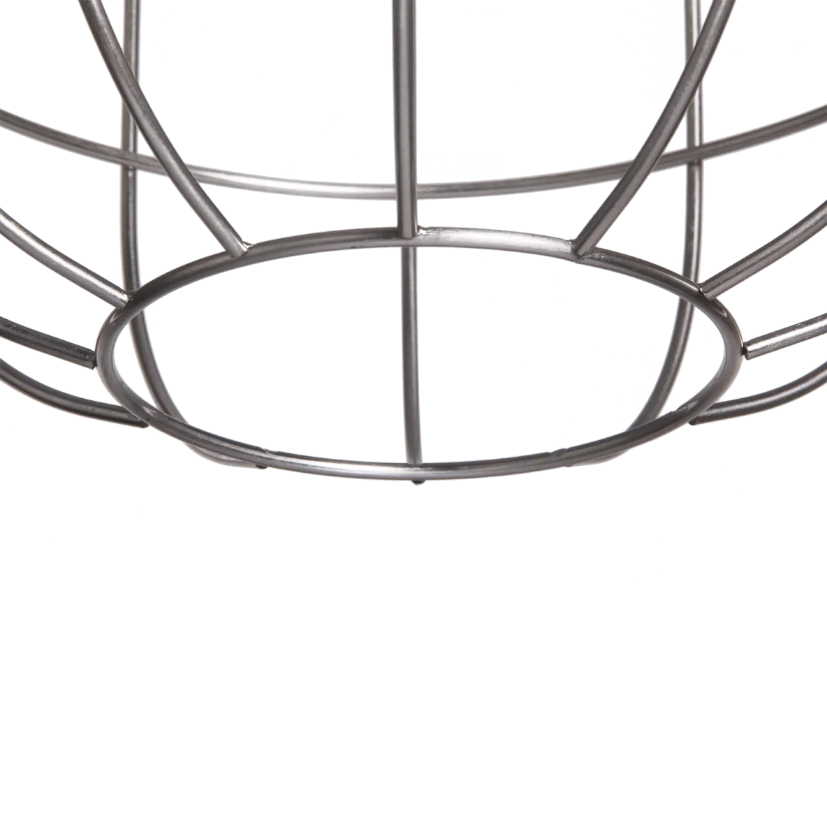 Torcello Wire Work Oval Pendant Satin Nickel
