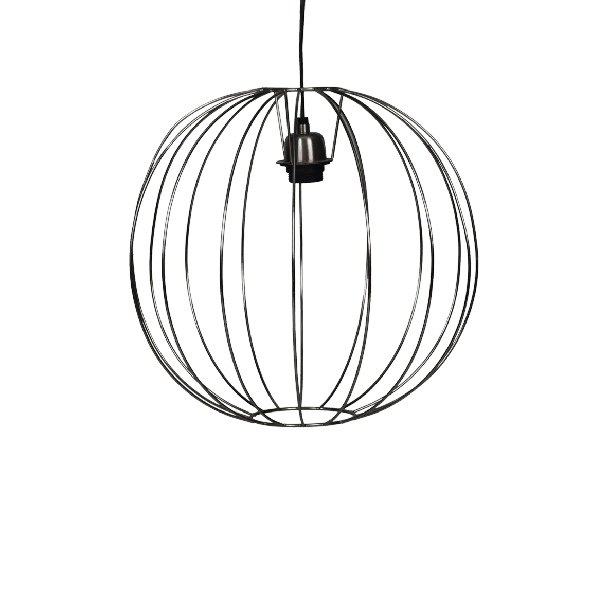 Torcello Wire Work Globe Small Satin Nickel