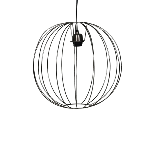 Torcello Wire Work Globe Small Satin Nickel