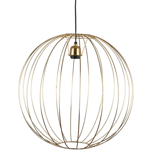 Torcello Wire Work Globe Large Gold