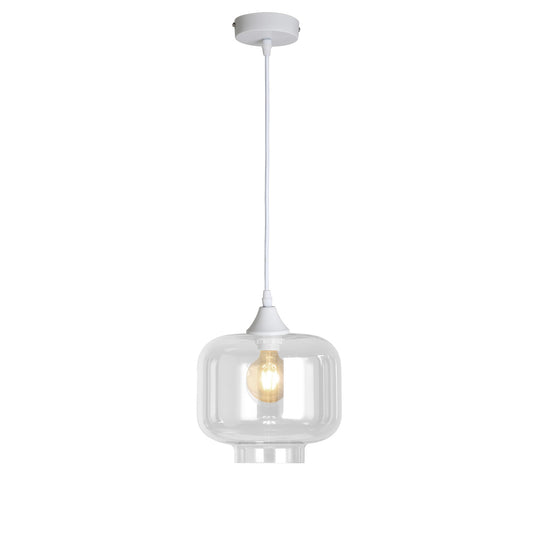 Murano 1 Light Pendant Round shade