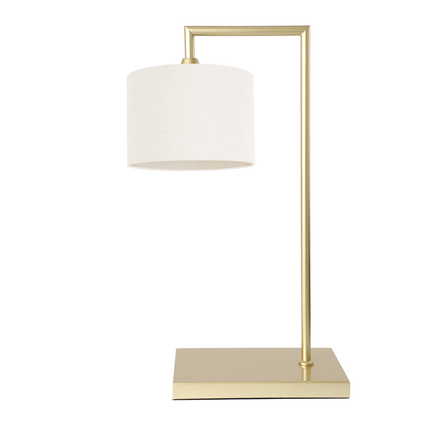 Murano Large Gold Table Lamp with Woven Hand Made Fabric Shade